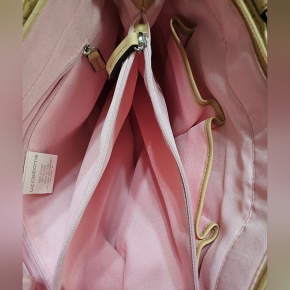 Liz Claiborne Tan and Gray Tote Bag with Stylish Design - Picture 11 of 16